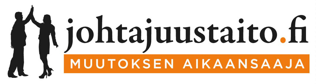 Johtajuustaito Logo Slogan