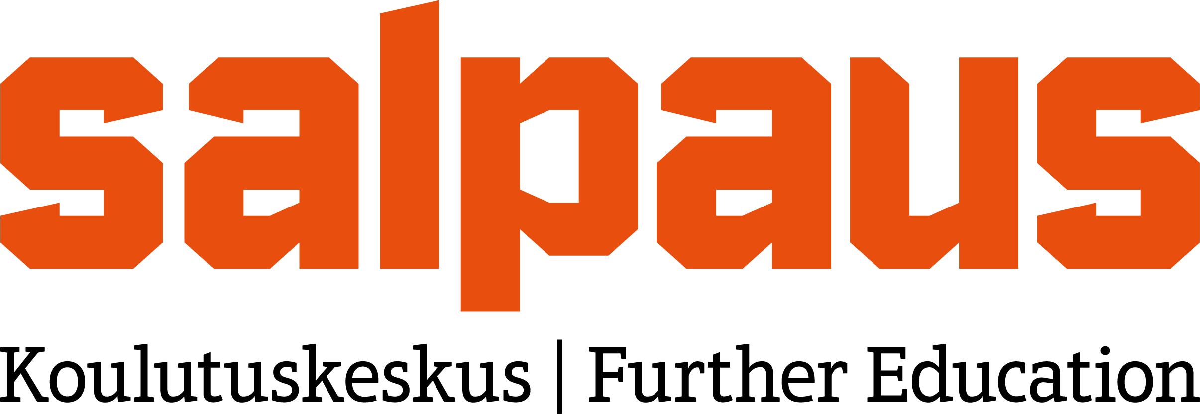 Salpaus Logo Alateksti Cmyk Oranssi